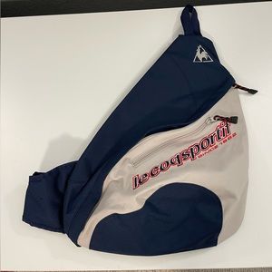 Le Coq Sportif shoulder bag, unique vintage straight from England!
